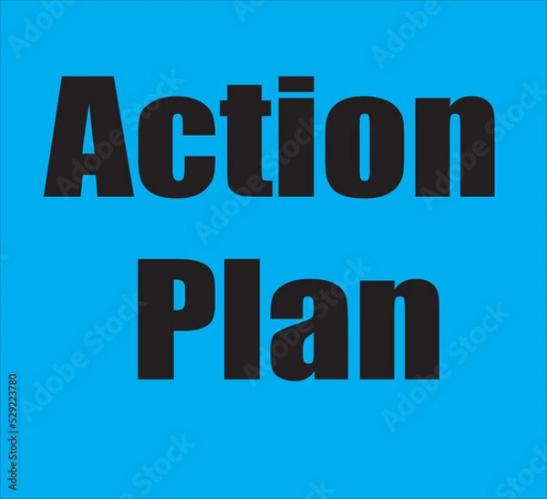 Obraz action vector illustration image clipart