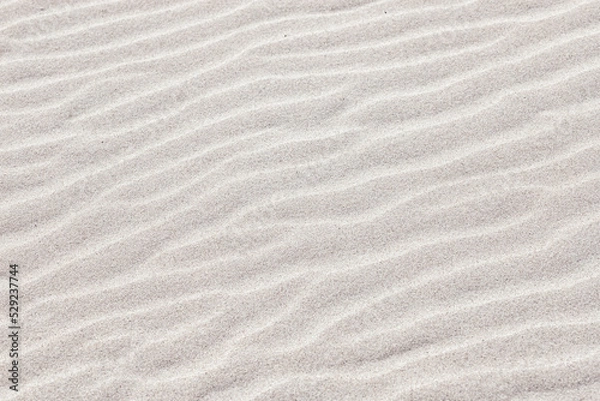 Fototapeta wave shaped sand surface, natural pattern, sand surface, abstract background