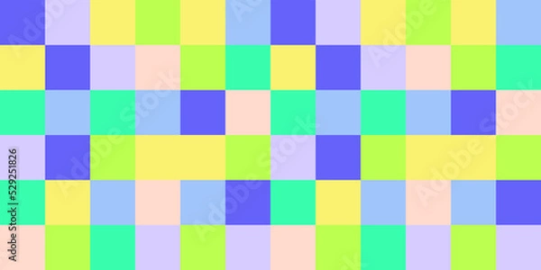 Fototapeta Retro Neon Groovy Background. 70's Vibes Vector Design. Trendy Y2k Backdrop . Funky psychedelic 80s 90s aesthetic.
