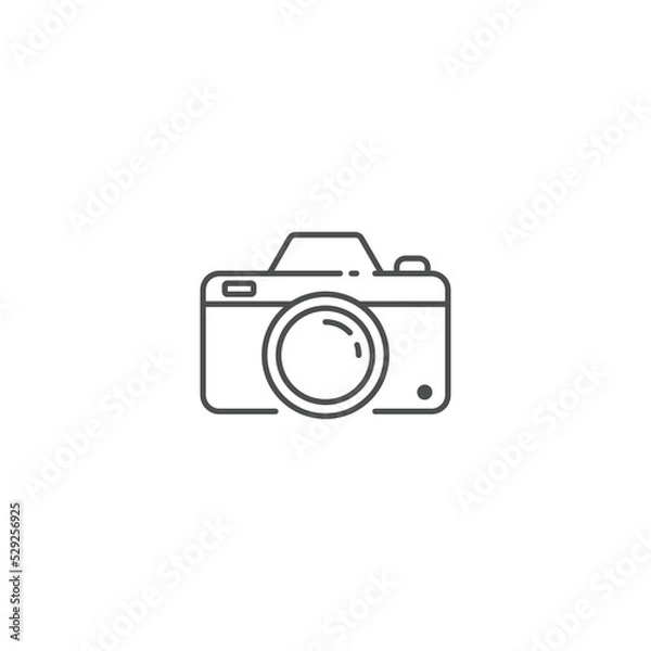 Obraz Camera vector icon