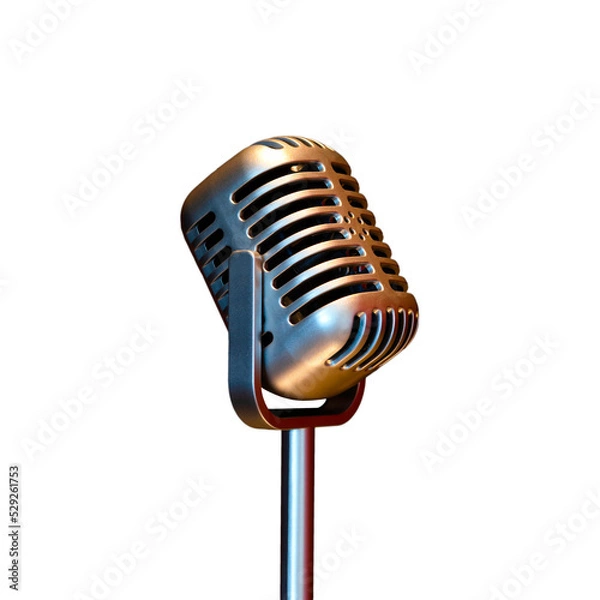 Obraz retro condenser microphone