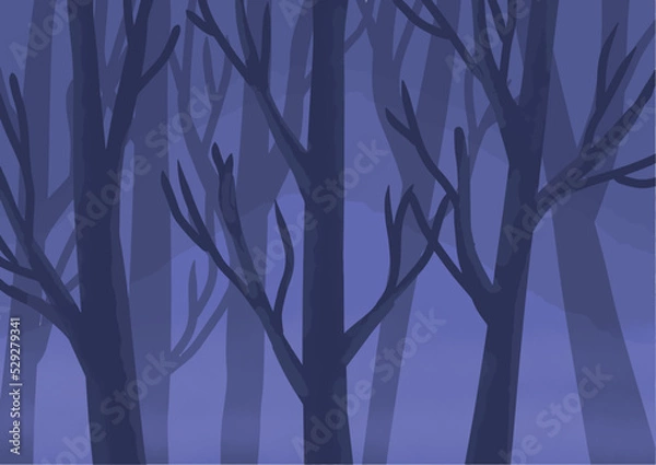 Obraz abstract background with trees