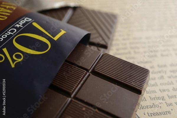 Obraz ハイカカオチョコレート　板チョコ