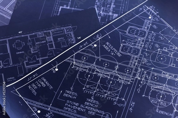 Obraz Blueprints