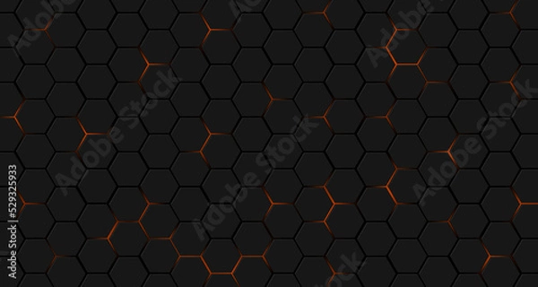 Fototapeta 3d rendering Geometric wallpaper background 