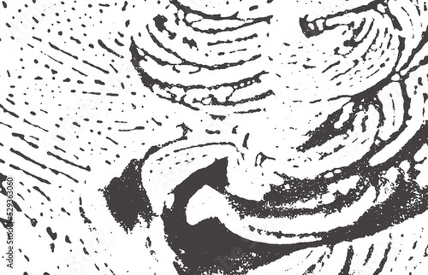 Obraz Grunge texture. Distress black grey rough trace. A