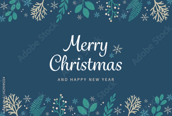 Obraz クリスマスのフレーム素材