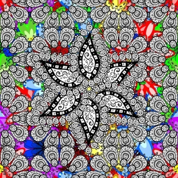 Obraz abstract floral background