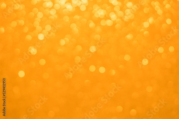 Obraz orange bokeh background