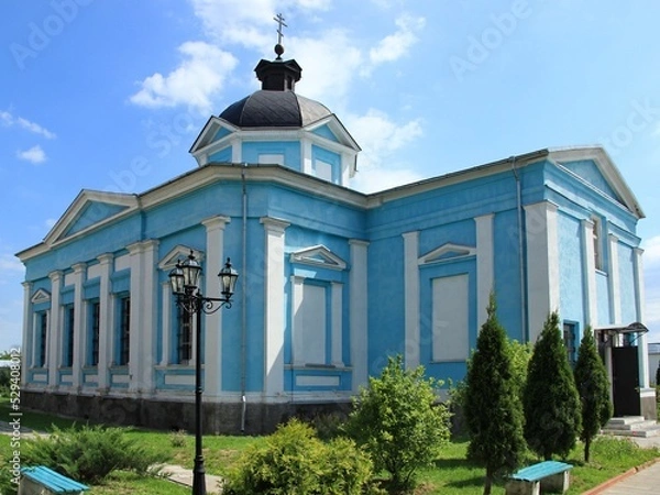 Obraz Temple in honor of Theodore icon of the mother of God in the Bobrenev Monastery in Kolomna, Moscow region 