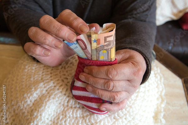 Fototapeta Pończochy oszczędnościowe