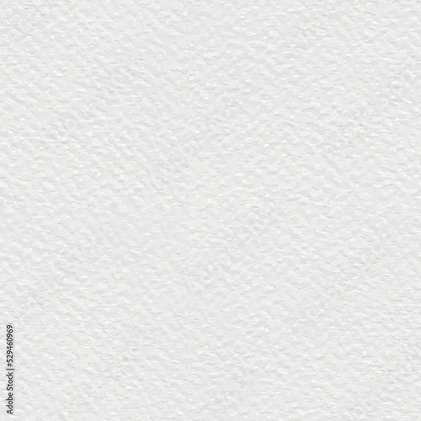 Fototapeta Seamless vector paper texture. White watercolor paper background.
