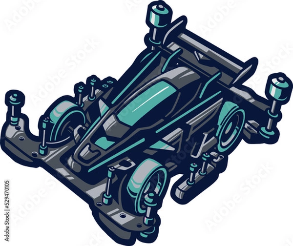 Obraz Tamiya 4wd Race