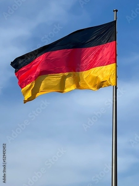 Fototapeta Deutschlandflagge