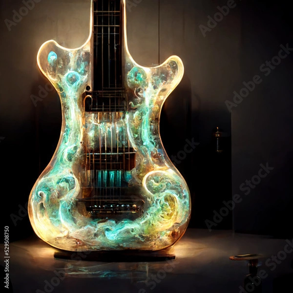 Obraz ghost guitar