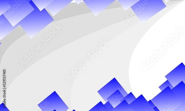Fototapeta abstract background slanted blue squares and white lines up and down