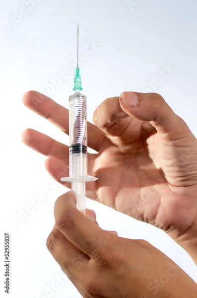 Obraz preparing a vaccine