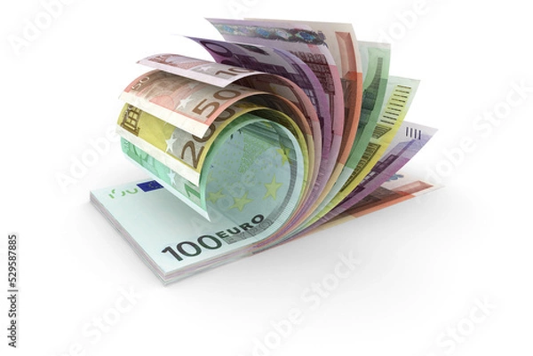 Obraz Euro Banknoten