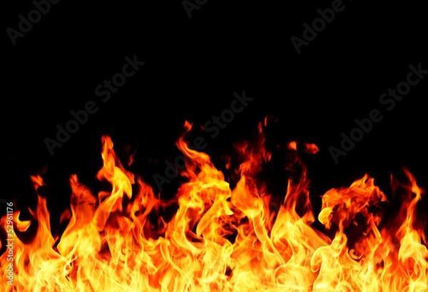 Obraz Rama płomienia