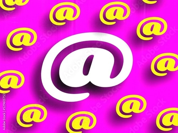 Fototapeta pattern with symbols