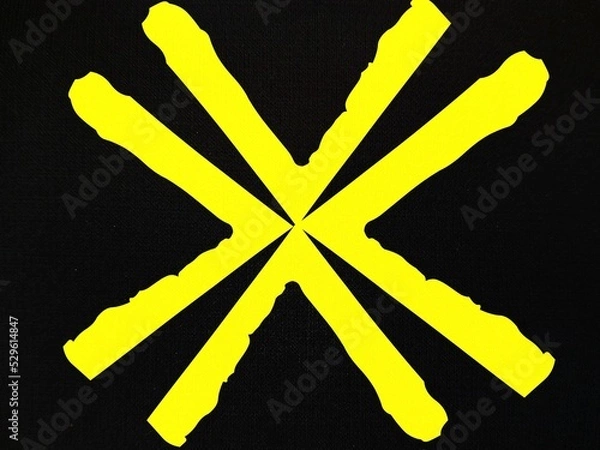 Fototapeta warning sign