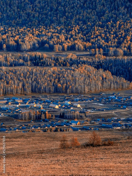 Fototapeta 风景（中国、喀纳斯禾木）