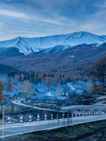 Fototapeta 风景（中国、喀纳斯禾木）