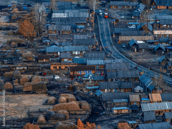 Fototapeta 风景（中国、喀纳斯禾木）
