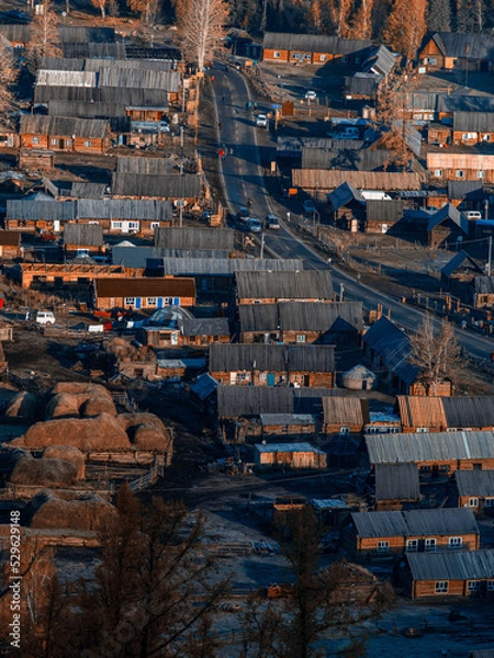 Fototapeta 风景（中国、喀纳斯禾木）