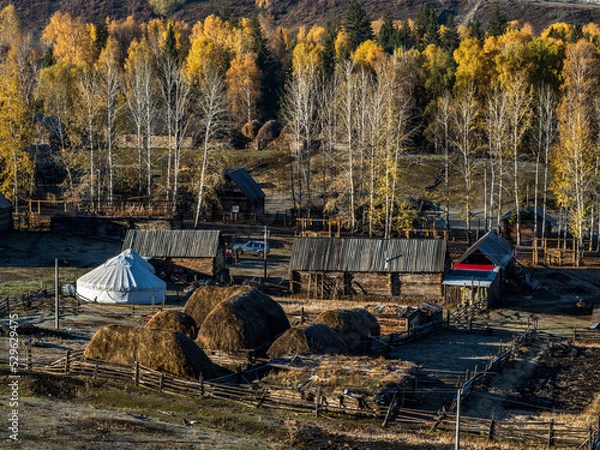 Fototapeta 风景（中国、喀纳斯禾木）
