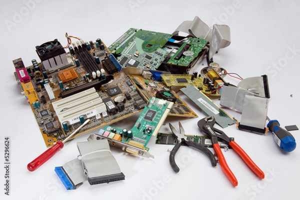 Obraz elektronikschrott