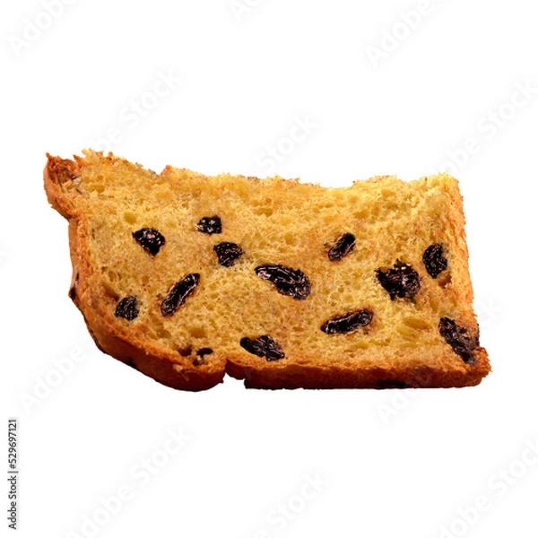 Fototapeta slice of chocolate bread