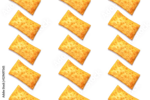 Fototapeta pastries on transparent background