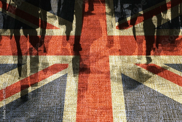 Obraz British shoppers