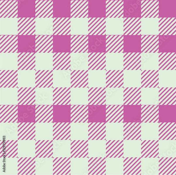 Fototapeta Pattern background, plaid texture seamless pattern fabric 