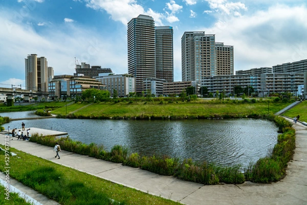 Obraz 日本の風景：千葉県　柏の葉０１