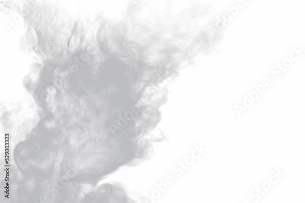 Obraz smoke isolated background