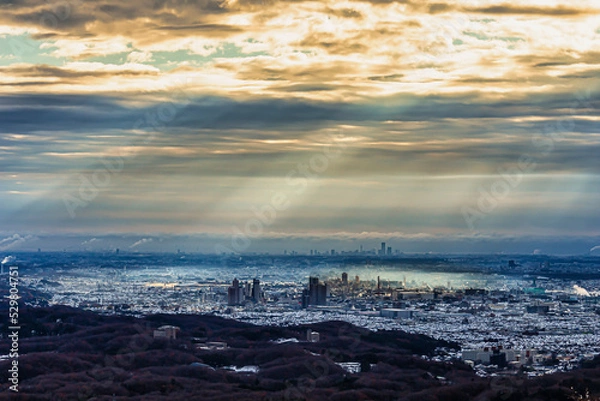 Fototapeta 雪景色