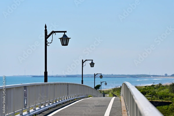 Obraz 海沿いのサイクリングロード