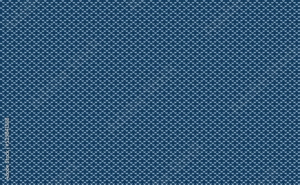 Fototapeta Squares Embroidery Pattern, Knitted Repeat Background, Vector Cloth Element texture