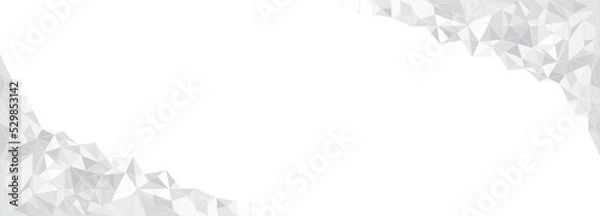 Obraz  #モザイク、#ポリゴン、#幾何学、#模様、#テクスチャ#背景#グラデーション#壁紙#シルバー #キラキラ#シール#グリッター#輝き#バナー、#素材#白#黒#グレー#四角#三角 #Mosaic, #Polygons, #Geometric, #Patterns, #Textures, #Backgrounds, #Gradients, #Wallpapers, #Glitter,