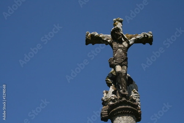 Fototapeta christ,bretagne,calvaire