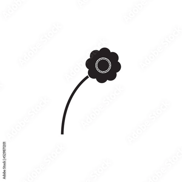 Obraz flower vector icon