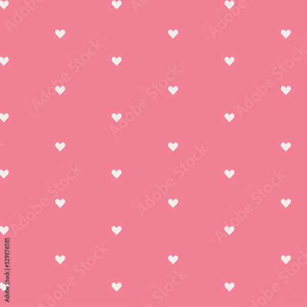 Fototapeta Pattern made from Love pattern, suitable for fabric, paper, wrapping paper & card.