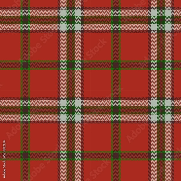 Fototapeta Check plaid seamless pattern.