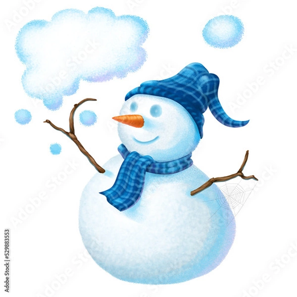 Obraz pupazzo di neve