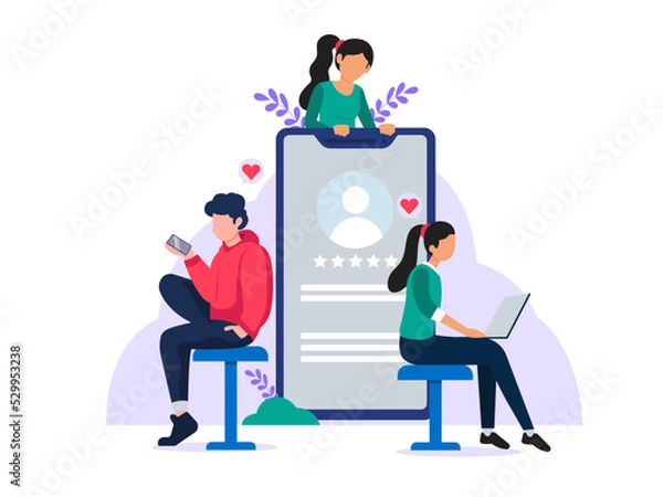 Obraz Couples are talking to get to know each other better. cause a good love when both parties understand each other.
