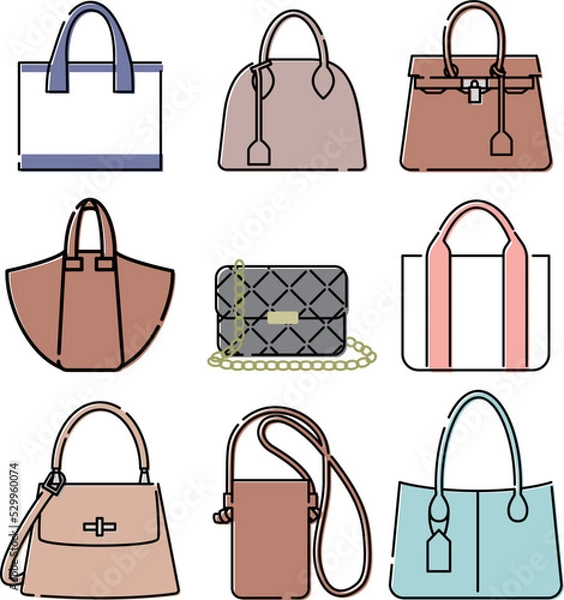 Obraz バッグ　セット　コレクション