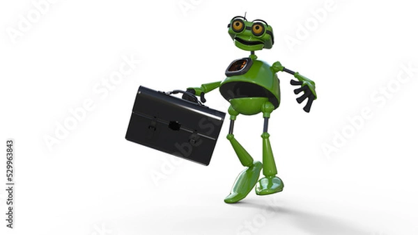 Fototapeta 3d person,Bot, robot