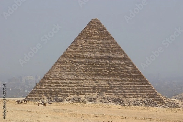 Obraz Egypt - Giza pyramid of khufu